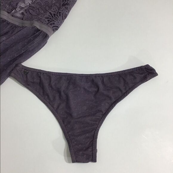 Lover + Friends Lace Halter Sleep Set Size S - Picture 4 of 8